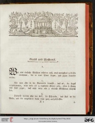 Statik und Mechanik