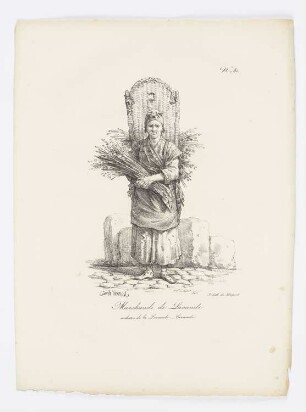 Marchande de Lavande, Blatt 80 der Folge "Rufe von Pariser Straßenhändlern"