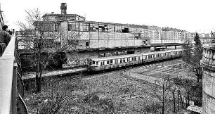S-Bahnhof Bornholmerstraße mit S-Bahn