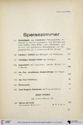 Speisezimmer (Nr. 135-208)