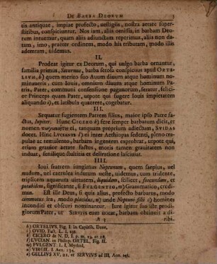 De Barba Deorvm Ex Priscarvm Graeciae Et Latii Maxime Religionvm Monimentis