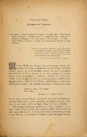 Memorie storiche di Tuscolo antico e nuovo