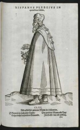 Hispanus Plebeius In quotidiano habitu.