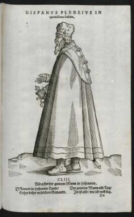 Hispanus Plebeius In quotidiano habitu.
