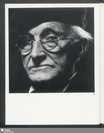 August Sander. Photograph. 1956