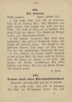 105. Traum eines alten Pferbahnkutschers