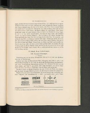 VII. Zusammenfassungen.