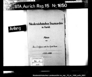 Die Sparkasse, Pfandleihanstalt und Leihkasse der Stadt Emden