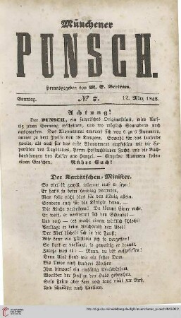 No. 7 (12. März 1848)