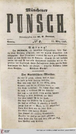 No. 7 (12. März 1848)