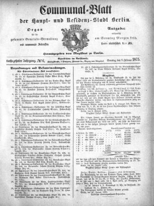 1875,6: No. 6, 7. Februar 1875