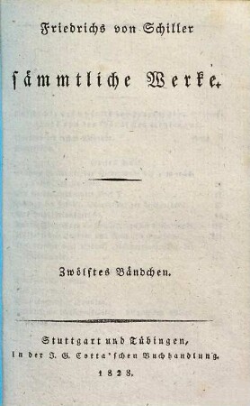 Sämmtliche Werke, 12
