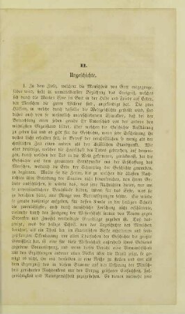 II. Urgeschichte