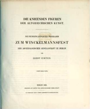 Die knieenden Figuren der altgriechischen Kunst