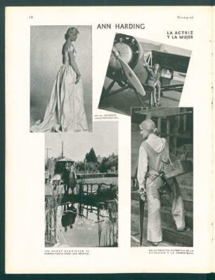 Ann Harding - la actric y la mujer