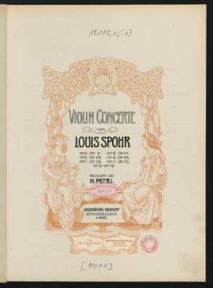 No. 9: Violin-Concerte : op. 55