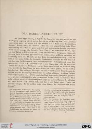 Der Barberinische Faun