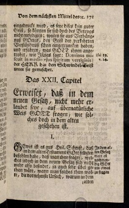 171-180, Das XXII. - XXIII. Capitel