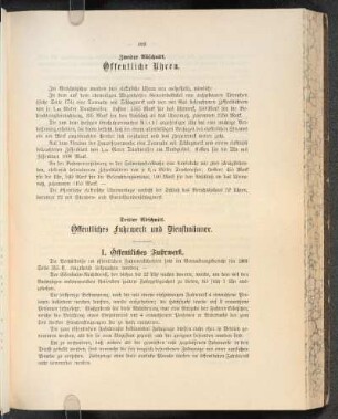 Dritter Abschnitt. Öffentliches Fuhrwerk und Dienstmänner.