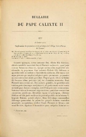 Bullaire du pape Calixte II : 1122 - 1124 ; essai de restitution, 2. 1122 - 1124