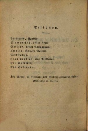 Der Unschuldige muß viel leiden : Lustspiel aus dem Französischen