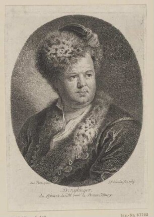 Bildnis des Johann Melchior Dinglinger