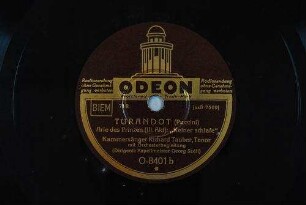 Turandot : Arie des Prinzen (III. Akt): "Keiner schlafe" / (Puccini)