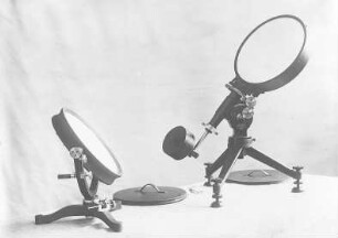 400 mm-Coelostat und 330 mm-Hilfsspiegel von Zeiss : Technikgeschichte | Physik | Optik | Astronomische Instrumente