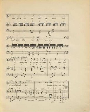 Ich trag dich tief im Herzen mein : Lied für Pianoforte u. Gesang