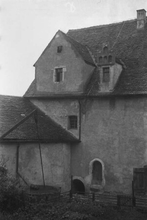 Burghof : Ausschnitt des Burghofes von Schloss Wildenstein