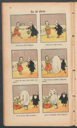 En el circo - [Cómic]