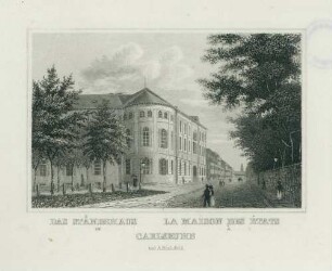 Das Ständehaus in Carlsruhe - La Maison des Ètats à Carlsruhe