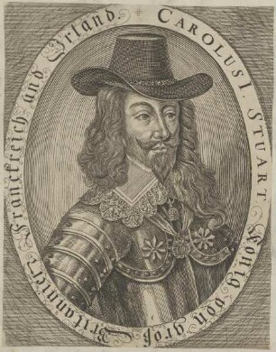 Bildnis des Carolus I. Stuart
