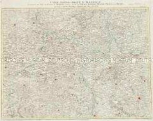 Grand Atlas . Bl. 52 (Böhmen...): Contenant une Partie du Royaume de Boheme, savoir les Cercles de Beraun, Kaurzin, Prachin, Pilsen, et de Bechin. et et