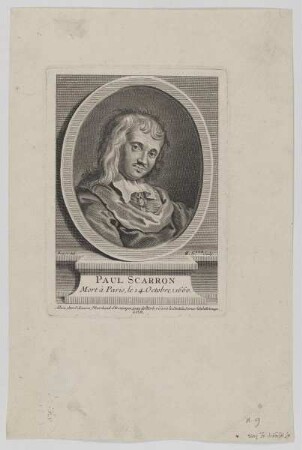 Bildnis des Paul Scarron