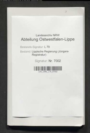 Anschaffung von Holzgewehren für die Jugendkompanien, Gen./Spez.