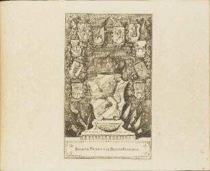 Kupferstich: Insigne Principale Regni Gothiae