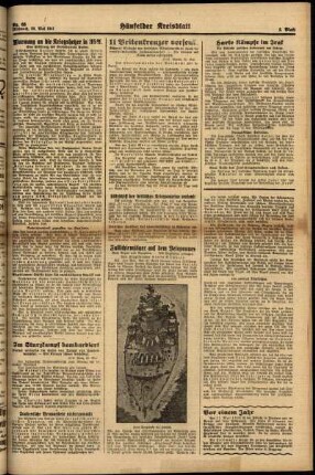 Zweite Ausgabe vom Mittwoch, den 28. Mai 1941.