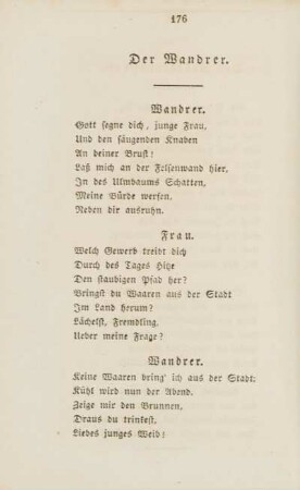 Der Wandrer.