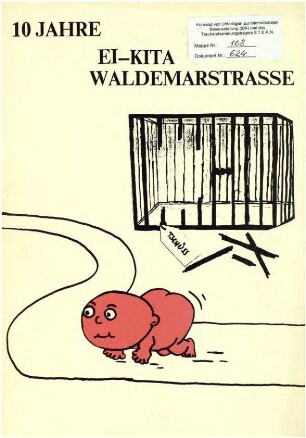 Informations-Broschüre: 10 Jahre Ei-Kita Waldemarstraße