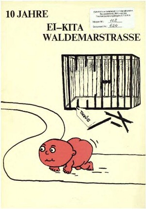 Informations-Broschüre: 10 Jahre Ei-Kita               Waldemarstraße