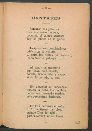 Cantares