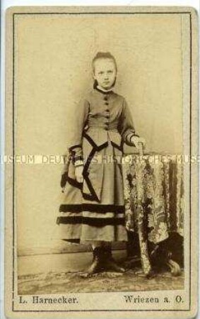 Junges Mädchen, Carte de Visite
