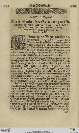 Das vierte Kapittel