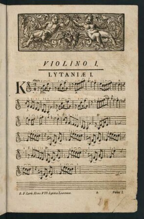 1-82, Violino I.