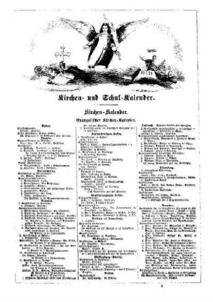 Kirchen- und Schul-Kalender
