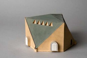 Gulbransson, Olaf Andreas ; Bamberg - Gaustadt; Ev. Kirche - Vorprojekt, Modell