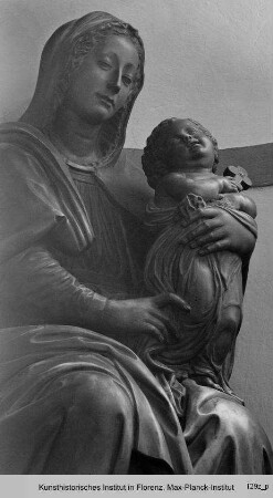 Thronende Madonna mit Kind - Madonna della Misericordia