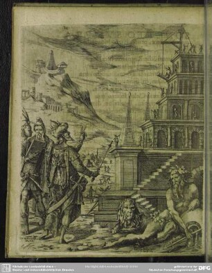 La figura della Monarchia di Babilonia