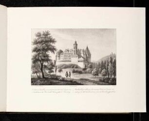 Heidelberger Schloss von Nordosten gesehen